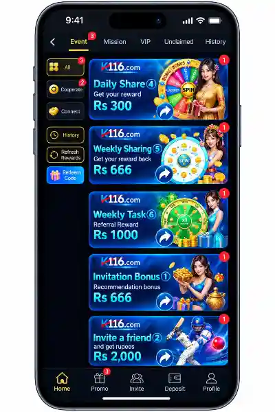 K116 Game Promo